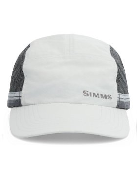 Simms Superlight Flats Cap Sterling Die Sonnen-Schutz-Kappe mit UPF50+