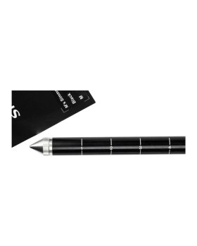 Simms Wading Staff Alum. Black Watstock