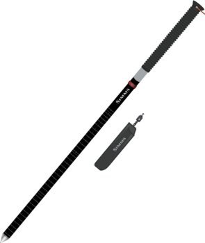 Simms Wading Staff Alum. Black Watstock