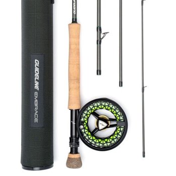 Guideline Embrace COAST Fly Fishing Outfit #7 9FT Das Meerforellen-Fliegenfischer-Set mit den 12 fängigen Gratis-Mefofliegen in einer praktischen Fliegenbox.