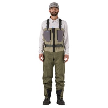 Patagonia M's Swiftcurrent Traverse Zip-Front Waders in River Rock Green (RVGN) Die Reißverschluss-Wathose mit Bewegungsfreiheit und Vielseitigkeit Modell 2026