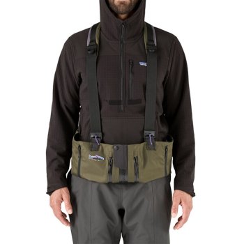 Patagonia M's Swiftcurrent Expedition Zip Front Waders in Basin Green (BSNG) Die strapazierfähigste und funktionellste Wathose für die härtesten Bedingungen. Modell 2026