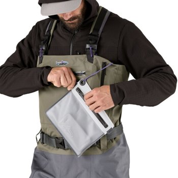 Patagonia M's Swiftcurrent Expedition Front Waders Basin Green Die robusteste Ganzjahres-Wathose. Modell 2026
