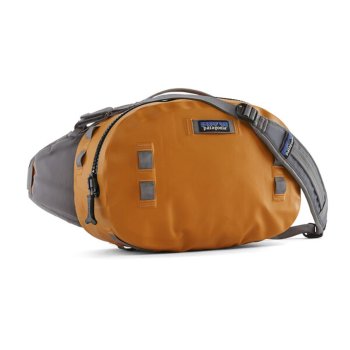 Patagonia Guidewater Hip Pack in Golden Caramel (GNCA) Die pfiffige, wasserdichte Hüfttasche zum Fliegenfischen. Begrenztes Sonderangebot - Schnell zuschnappen & sparen!