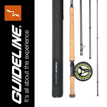 Guideline Embrace SW #7/8 11Ft Fly Fishing Switch Combo Mit 12 fängigen Gratis-Streamern in einer praktischen Fliegenbox.