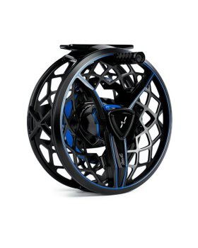 Guideline Scandi Fly Reel Black/Blue Die modernen Lachs-Fliegenrollen für Switch- und Zweihand-Ruten aus Schweden.