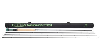 Vision Nymphmaniac Twintip Fly Rod Die Fliegenruten für das moderne Nymphenfischen.