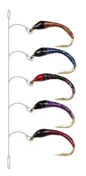 Profi Hegene HG09 HEGENE METALLIC 1 Rot/Violett/Schwarz/Blau/Braun