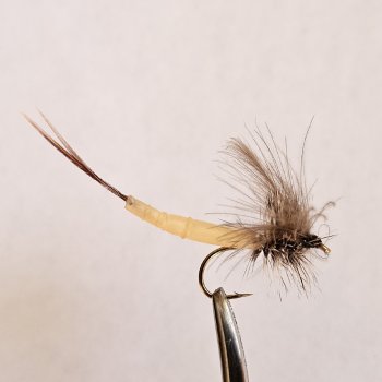 Turrall Detached Mayfly CDC Spent #10 Spezial-Maifliegen