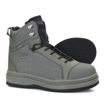 Vision Koski Grey Watset mit Koski Watschuh 2.0 (Filz- oder Gummi-Sohle zur Auswahl) New 2026