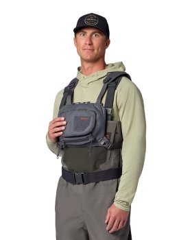 Simms Tributary Chest Pack Tahitian Pearl Brusttasche/Rucksack für Fliegenfischer.