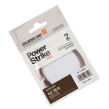 Guideline Power Strike PRO 15Ft Super Dry Fliegenvorfächer (2 Stück in Japanqualität)