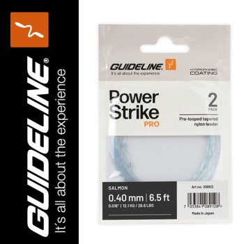 Guideline Power Strike PRO Salmon 6,5FT Fliegenvorfächer (2 Stück in Japanqualität)