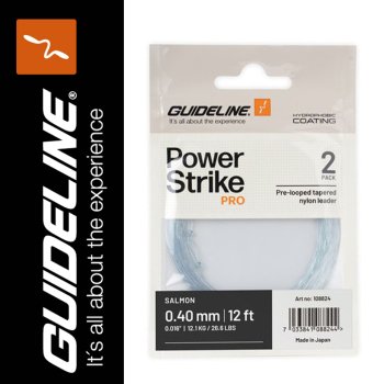 Guideline Power Strike PRO Salmon 12FT Die Allround-Lachsvorfächer (2 Stück in Japanqualität)