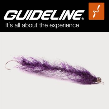 Borstemark - Purple/Black Meerforellenfliege by Guideline
