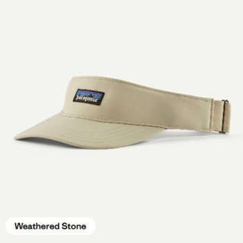 Patagonia Terrebonne Visor in Weathered Stone (WSTO) Das chicke, luftige Sonnenschild.