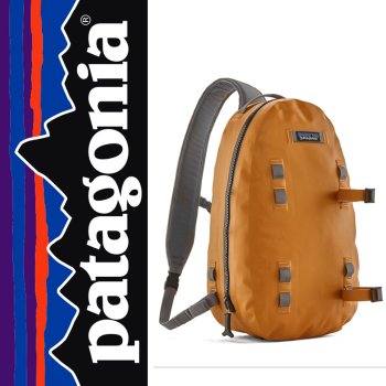 Patagonia Guidewater Sling 15L in Golden Caramel (GCNO) Die pfiffige, tauchdichte Umhängetasche zum Fliegenfischen.