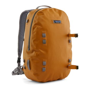 Patagonia Guidewater Backpack in Golden Caramel (GCNO) Der absolut tauchdichte Rucksack zum Fliegenfischen.