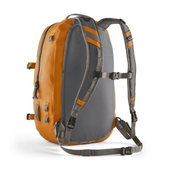 Patagonia Guidewater Backpack in Golden Caramel (GCNO) Der absolut tauchdichte Rucksack zum Fliegenfischen.