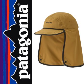 Patagonia Caped Merganzer Hat in Bobcat Brown (BCBN) Die praktische Sonnenschutz-Kappe mit UPV40+