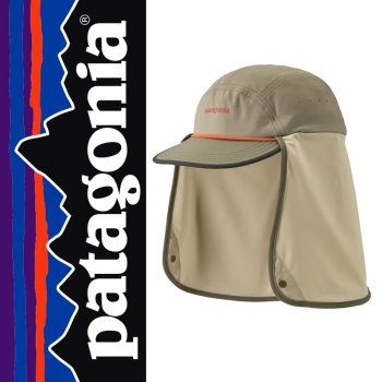 Patagonia Caped Merganzer Hat in River Rock Green (RVGN) Die praktische Sonnenschutz-Kappe mit UPV40+