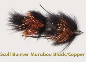 Guideline Scull Bunker Marabou Streamer Die fängigen Tandem-Großfisch-Streamer in 2,5g. Sonderpreis nur für kurze Zeit!