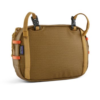 Patagonia Stealth Switch Pack 5L in Bobcat Brown (BCBN) Kann als Brust-, Hüft- oder Sling-Pack getragen.