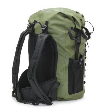 Der absolut wasserdichte Rucksack, optimal nicht nur zum Fliegenfischen!