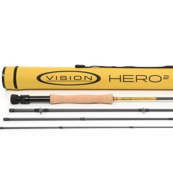 Vision Seatrout Hero II New2026 Die leistungsstarken, erschwinglichen Fliegenruten zum Küsten- und Meerforellenfischen.