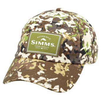 Simms Single Haul Cap Simms River Camo Schirmmütze