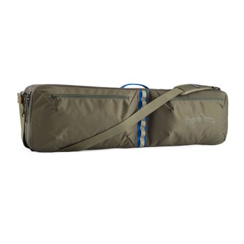 Patagonia Black Hole Rod Case in Basin Green w/Fitz Trout BGFT (BGFT) Der robuste Fliegenruten-Transportkoffer