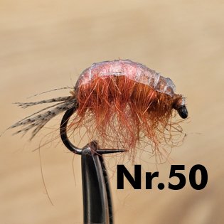 Tungsten Body Gammarus Pulex in Größe 8 Die extrem tieflaufenden Bachflohkrebse