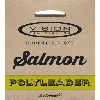 Vision Polyleader SALMON Lachs-Vorfächer Für Schnurklasse 8-12