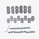 Foot Tractor Aluminum Bar Replacement Kit - Danner Sonderpreis, nur noch geringe Mengen am Lager!