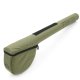 Vision Rod+Reel / Travel Tube Olive Fliegenruten-Transportrohre