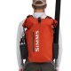 Simms Dry Creek Rolltop Backpack Simms Orange Der Wasserdichte Fliegenfischer-Rucksack