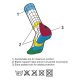 Vision Merino Zero Sock Strapazierfähige Socken aus Merino-Wolle
