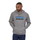 Patagonia P-6 Logo Uprisal Hoody Gravel Heather (GLH) Sonderangebot, nur solange unser Vorrat reicht - Schnell zuschnappen & sparen!