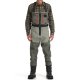 SIMMS Freestone Z Stockingfoot 2026 Smoke Wathose mit Frontreißverschluss