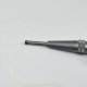 Ceramic Bobbin Holder Titanium Premium-Spulenhalter mit dem praktischen, langen Griffstück