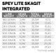 Scientific Anglers Spey Lite Skagit Integrated Fliegenschnur Floating Für Einhand-, leichte Zweihand-Fliegenruten und größere Fliegen.