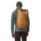 Der wasserdichte Rolltop-Rucksack ist mit 40 Liter optimal für eine Fliegenfischer-Tour.