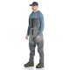 Vision KOSKI ZIP Grey Modell 2026 Die Wathose mit dem absolut wasserdichten Front-Reißverschluss. Einführungs-Angebot, nur für kurze Zeit!