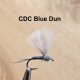 CDC Dry Flies Size 14 CDC-Entenbürzel-Trockenfliegen in 5 verschiedenen Varianten