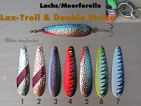Lax-Troll & Double Strike 12cm (7 Farb-Modelle zur Auswahl)