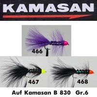 Kamasan Tungsten Leeches Super-Schwere-Spezial-Streamer