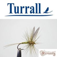 Turrall No.01 Medium Olive Dun #16 Special European Dry -Eine klassische, traditionelle Trockenfliege aus England-