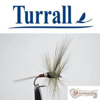 Turrall No.02 Medium Olive Imago #14 Special European Dry -Eine klassische, traditionelle Trockenfliege aus England-
