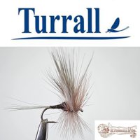 Turrall No.09 Iron Blue Imago in Größe 16 Special European Dry -Eine klassische, traditionelle Trockenfliege aus England-