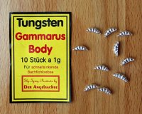 Tungsten Gammarus Body Silver Extra Heavy